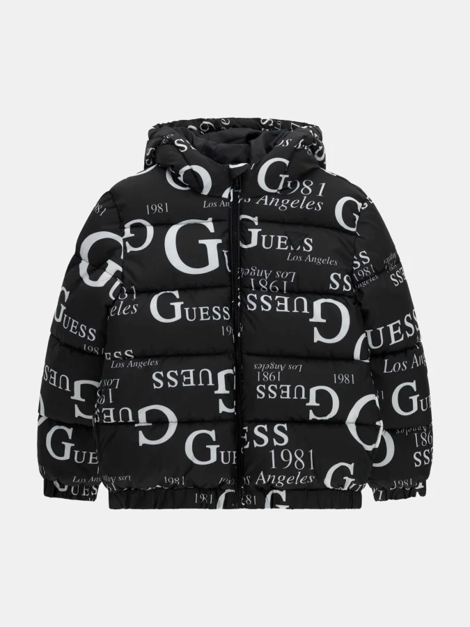 GUESS - OVERSIZE HOODED LS...