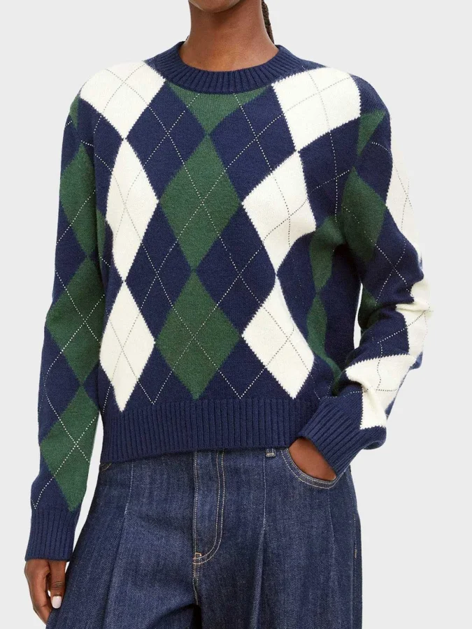 GUESS - LS CN GRACIE ARGYLE...