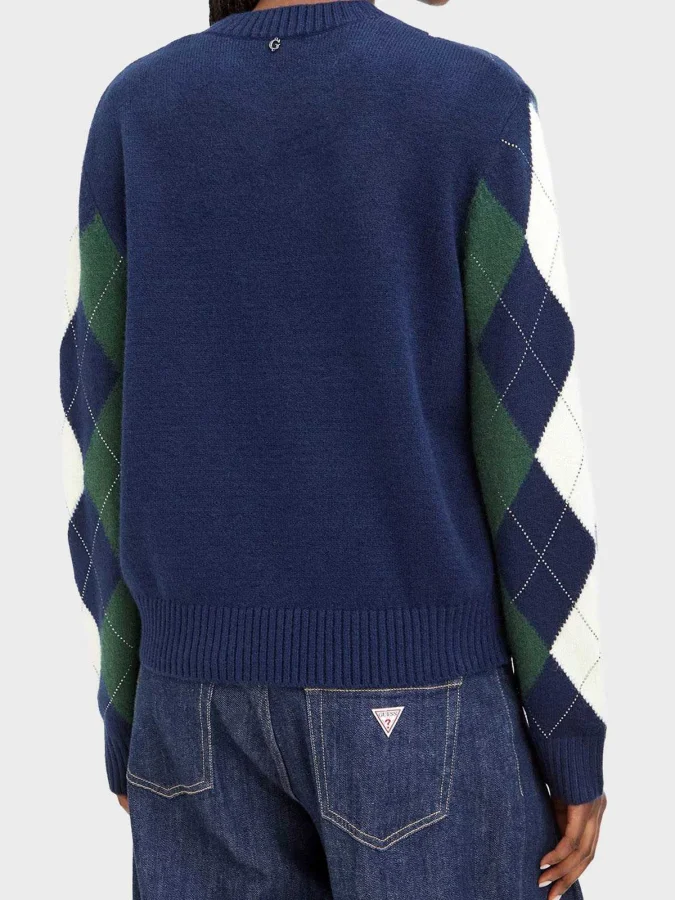 GUESS - LS CN GRACIE ARGYLE... 2