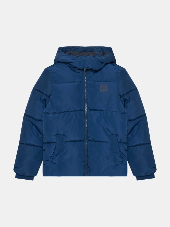 GUESS - HOODED LS PUFFER W/ZIP