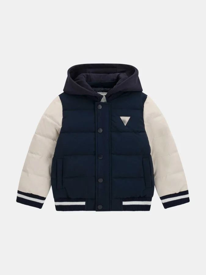 GUESS - HOODED LS PADDED...