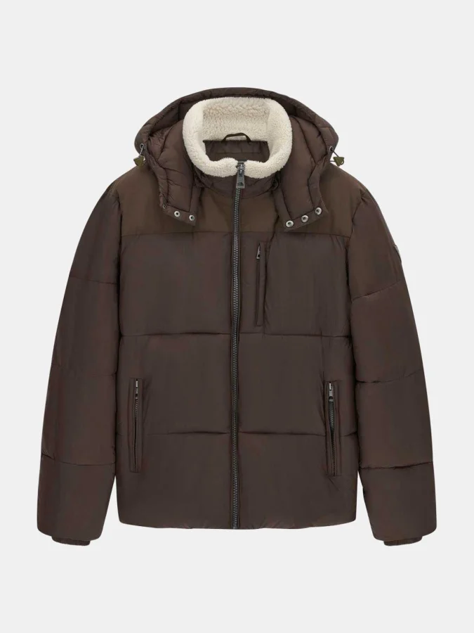 GUESS - ZENITH NYLON PUFFA...