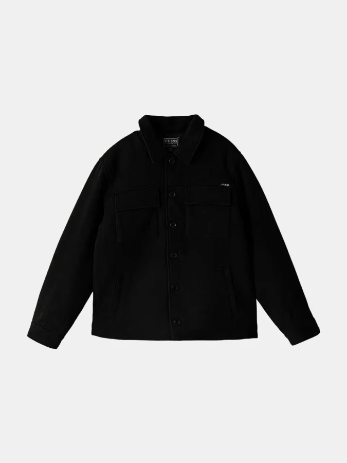 GUESS - CLOTH PADDED LS JACKET