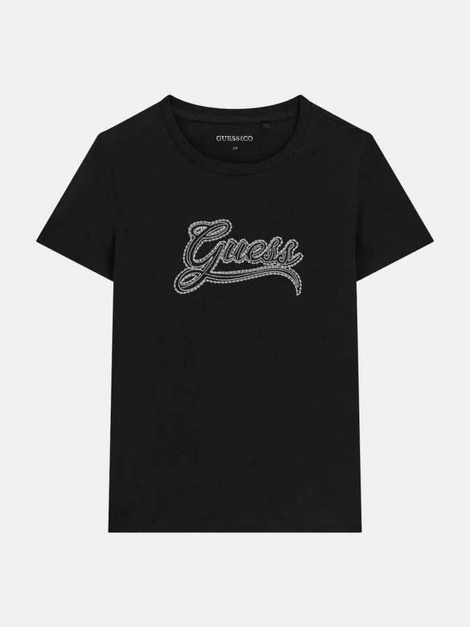 GUESS - SS GUESS STUD LOGO...