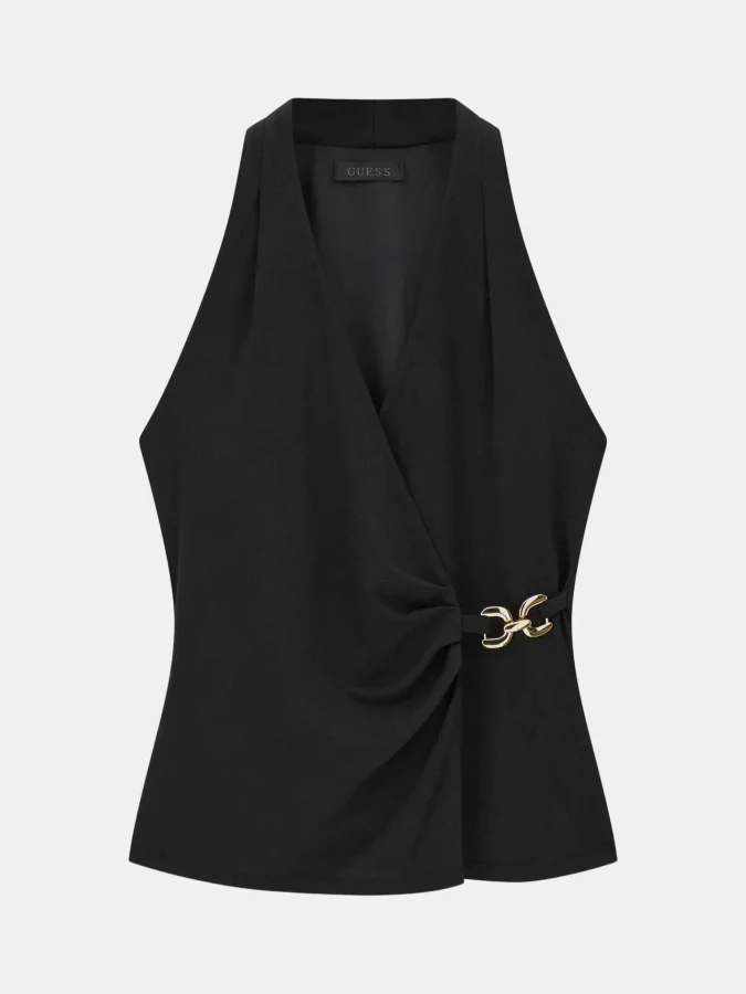 GUESS - SL JAZLYN PLEATED TOP
