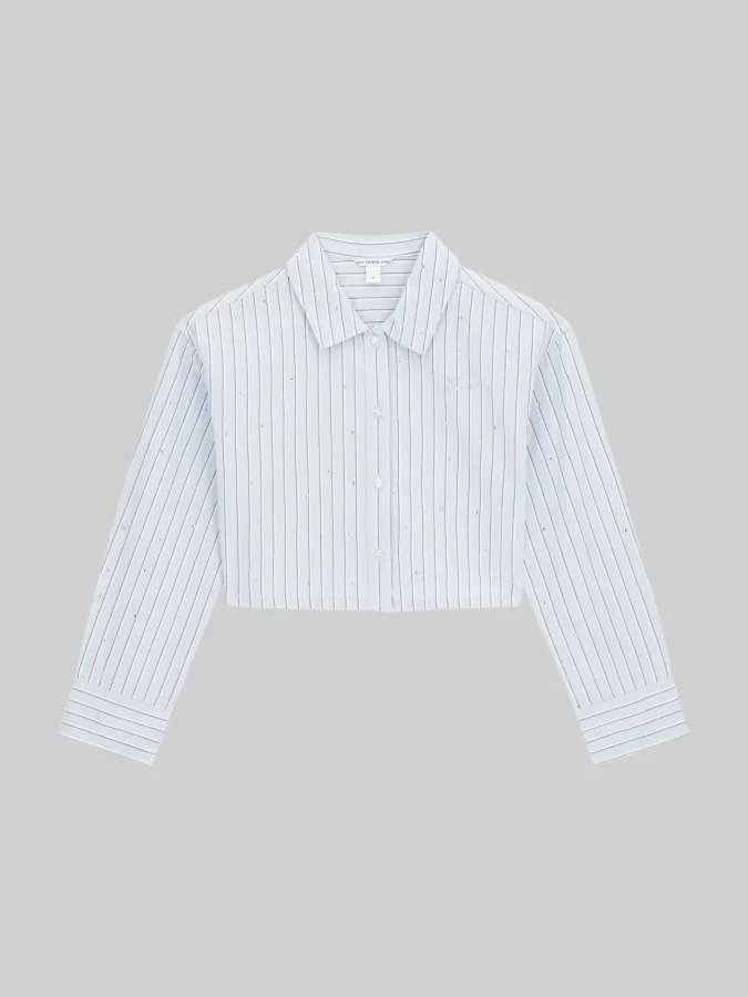 GUESS - YD POPLIN LS SHIRT