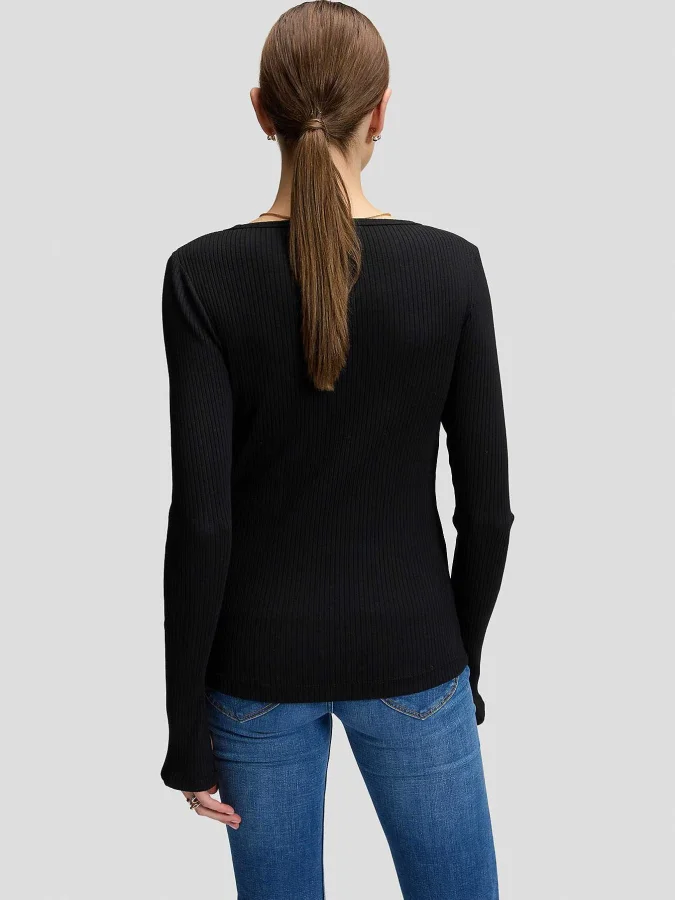 Lee - SLIT SLEEVE RIB TEE 2