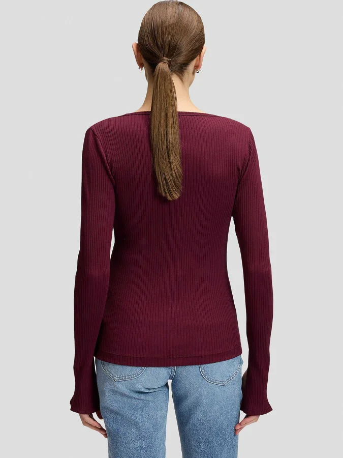 Lee - SLIT SLEEVE RIB TEE 2
