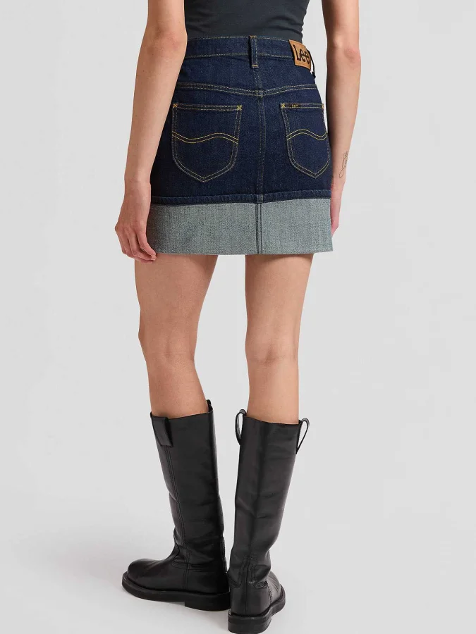 Lee - SELVEDGE MINI SKIRT 2