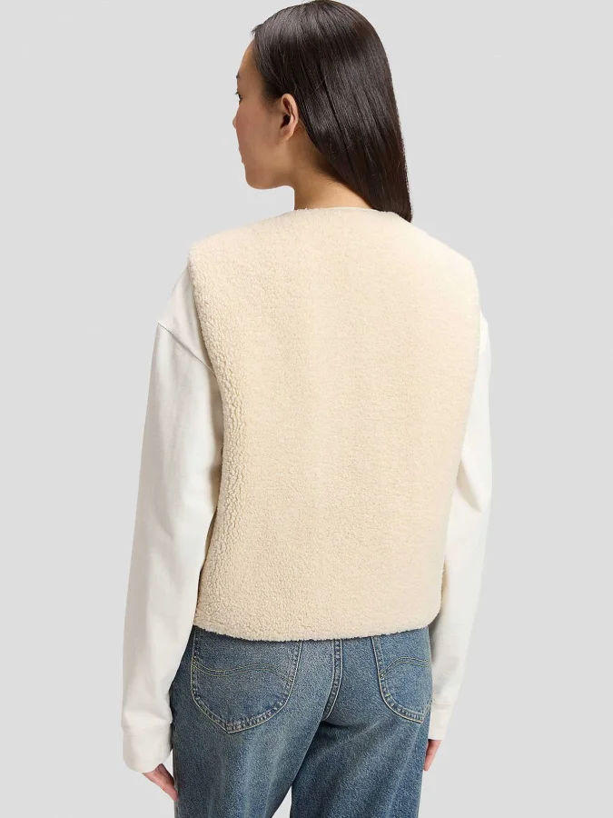 Lee - SHORT SHERPA VEST 2