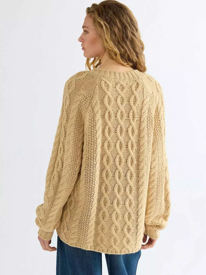 Wrangler - V NECK CABLE KNIT 2