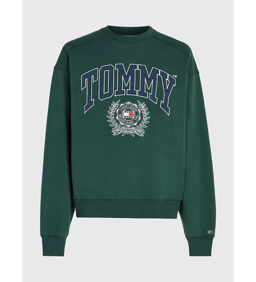 Tommy Jeans - TJM BOXY COLLEGE GRAPHIC CREW Size S