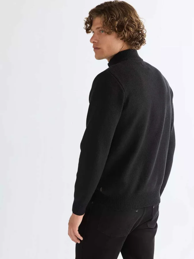 Wrangler - QUARTER ZIP KNIT 2