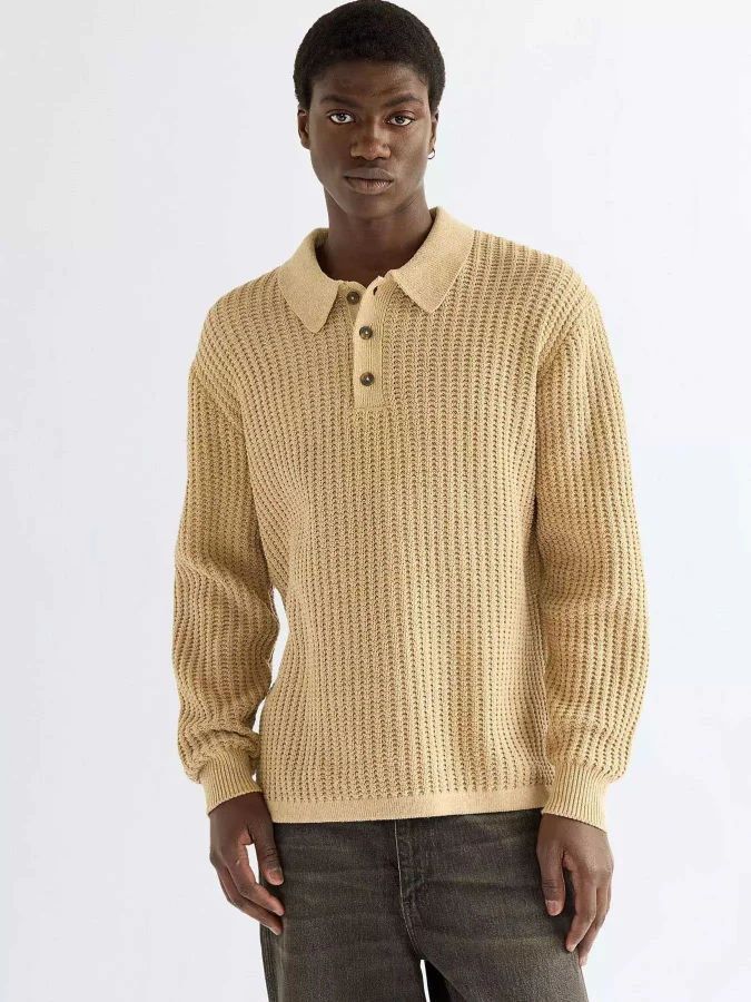 Wrangler - POLO SWEATER