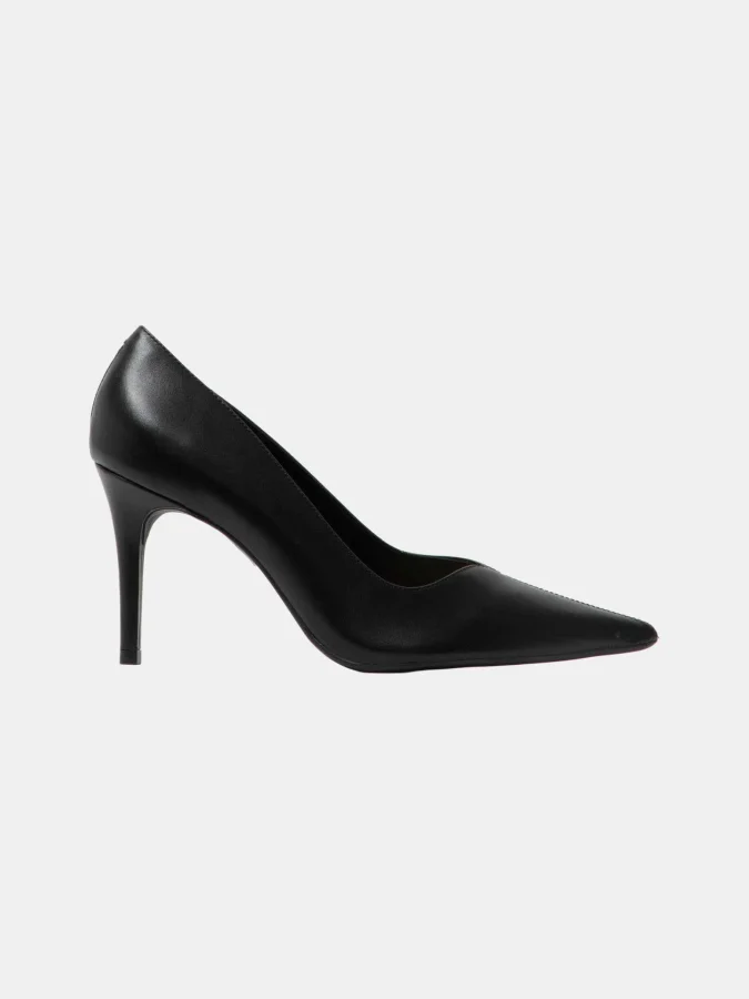 Arezzo - Black Leather Mid...