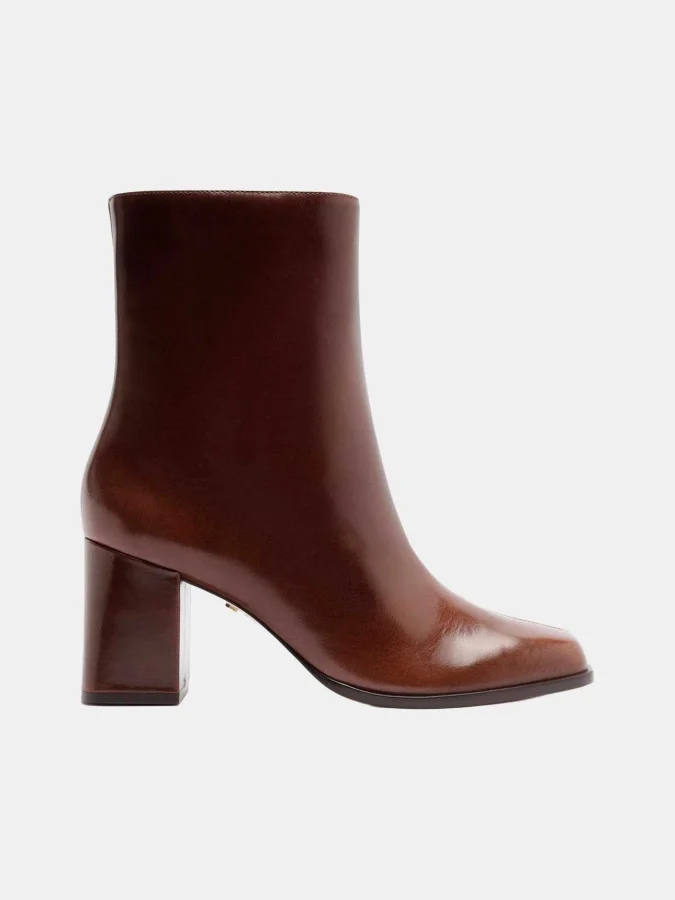 Arezzo - Brown Leather Mid...