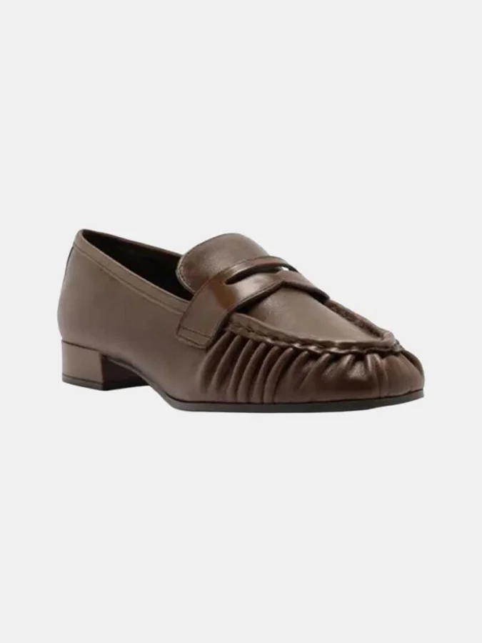 Arezzo - Brown Leather Low... 2