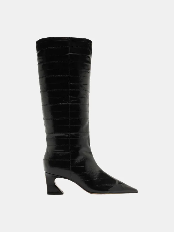 Arezzo - Black Leather...
