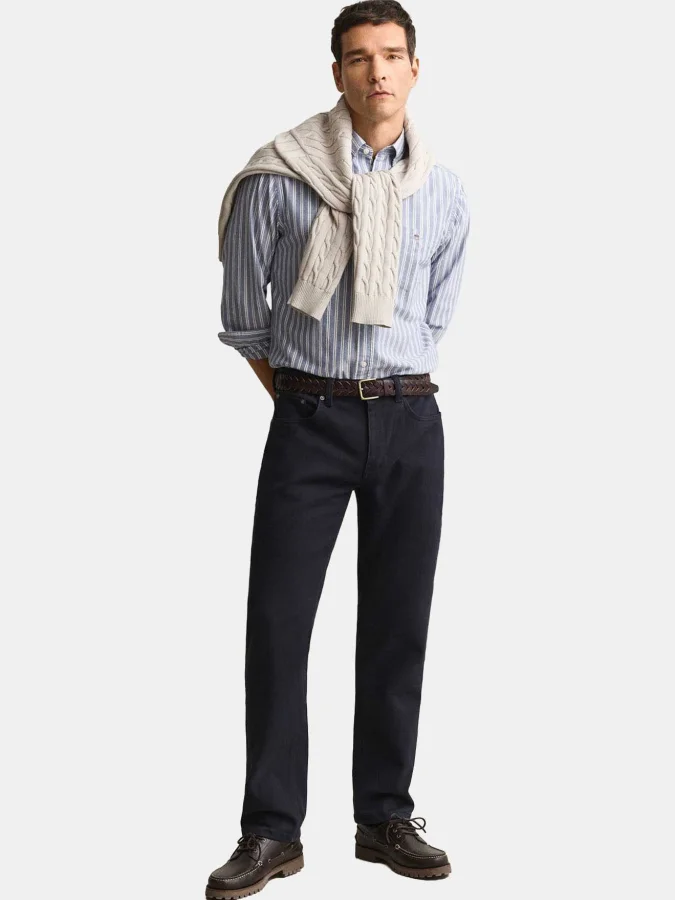 Gant - Navy Regular Fit Jeans