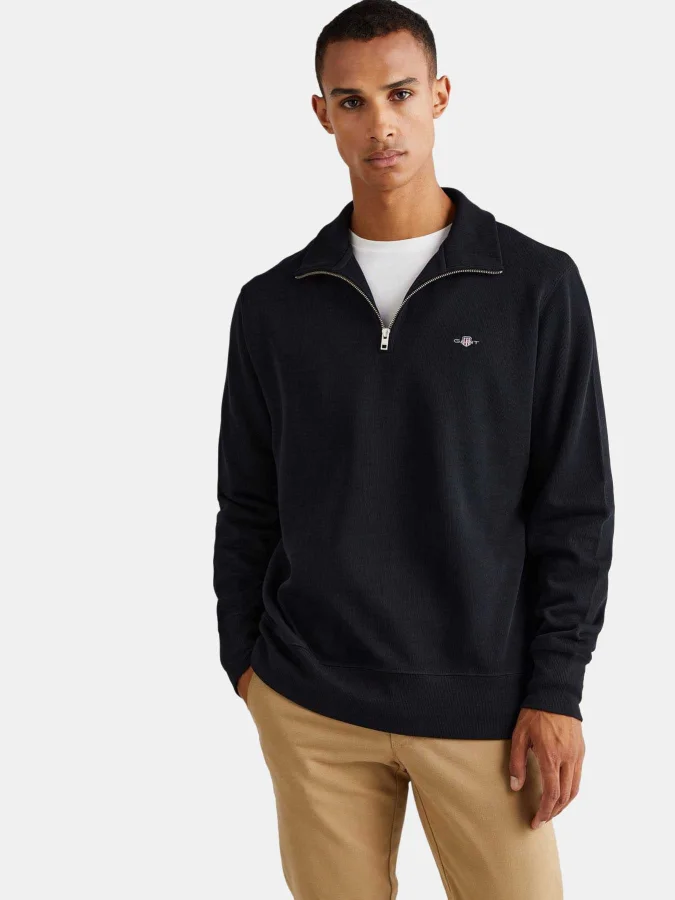 Gant - Regular Fit Half-Zip...