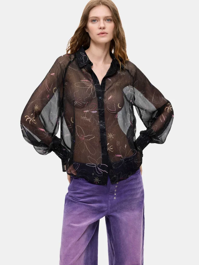 DESIGUAL - BLUS_DAMASCO