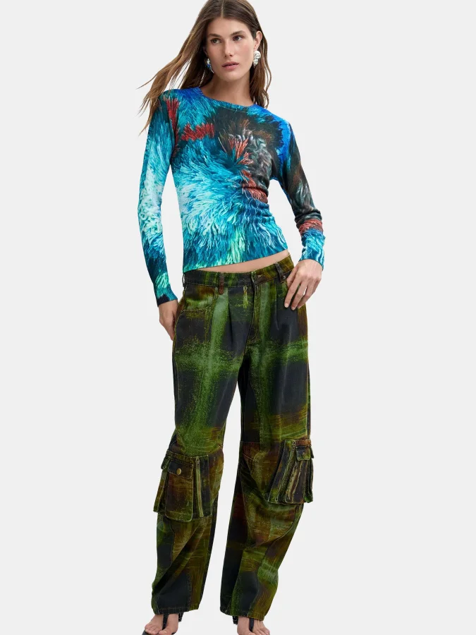 DESIGUAL - JERS_POMPOM_LACROIX 2
