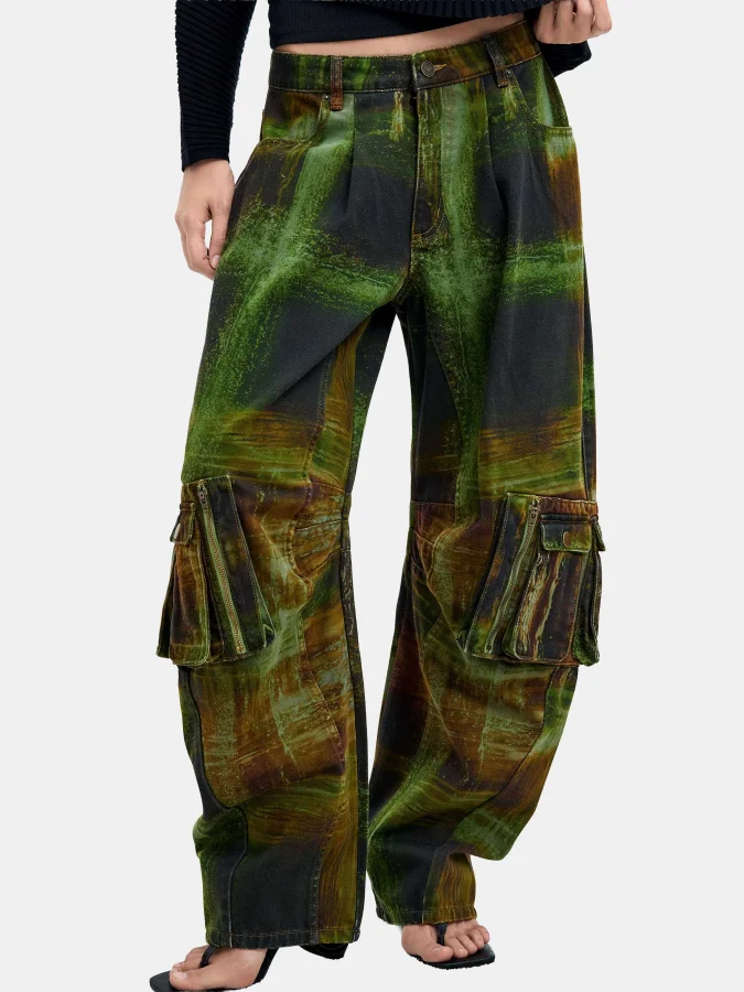 DESIGUAL - PANT_GREEN... 2
