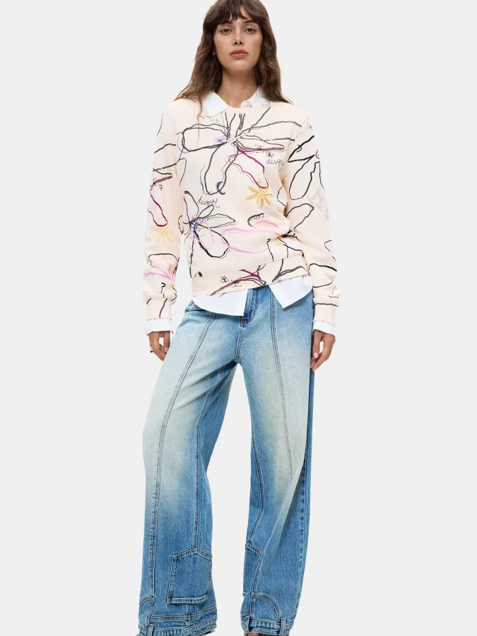 DESIGUAL - SWEAT_FLOWER 2