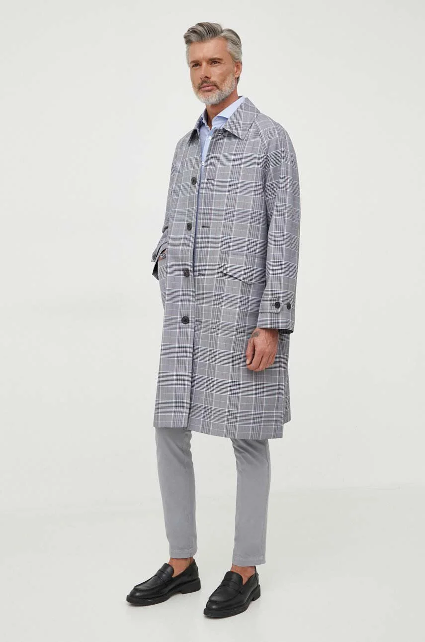 Tommy Hilfiger - DC CHECK CARCOAT Tommy Hilfiger - DC CHECK CARCOAT