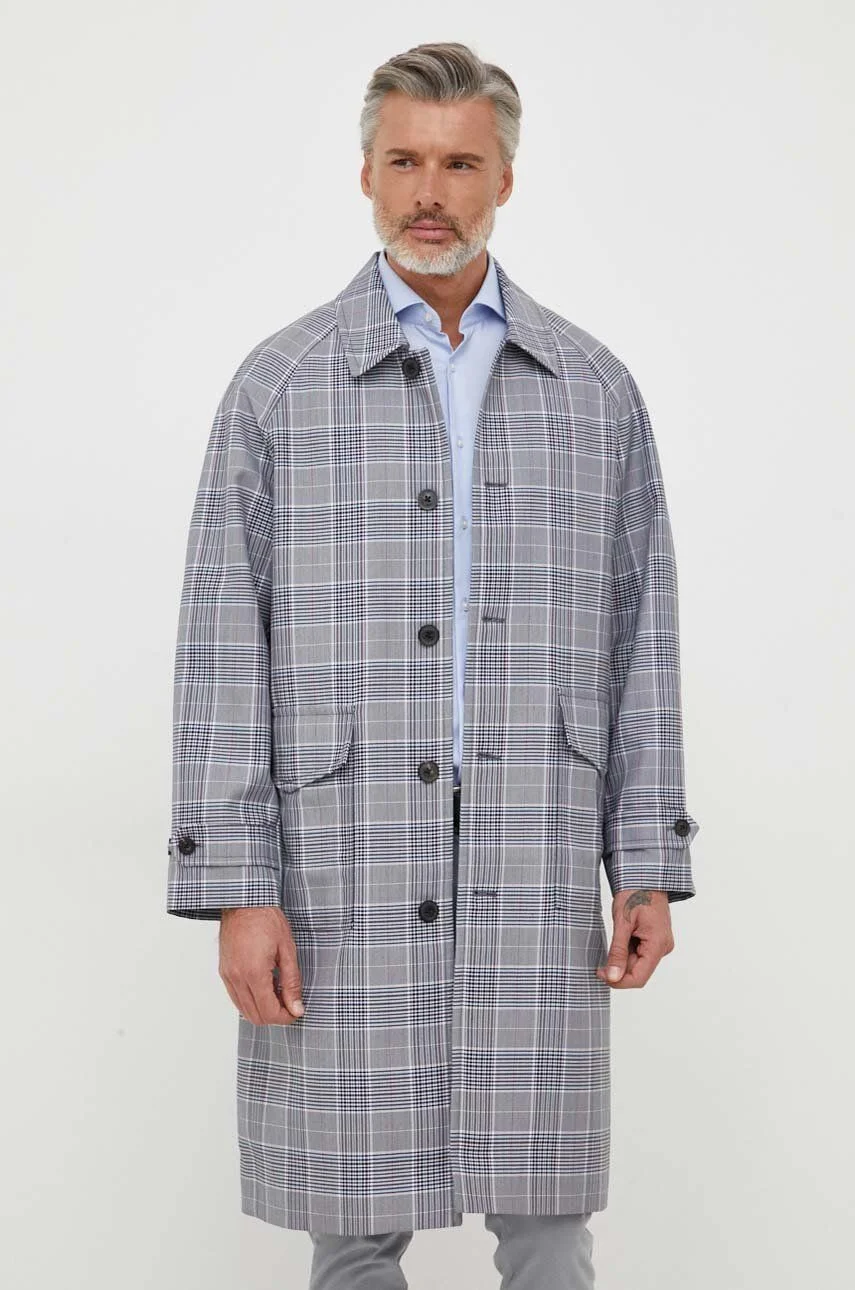 Tommy Hilfiger - DC CHECK CARCOAT Tommy Hilfiger - DC CHECK CARCOAT