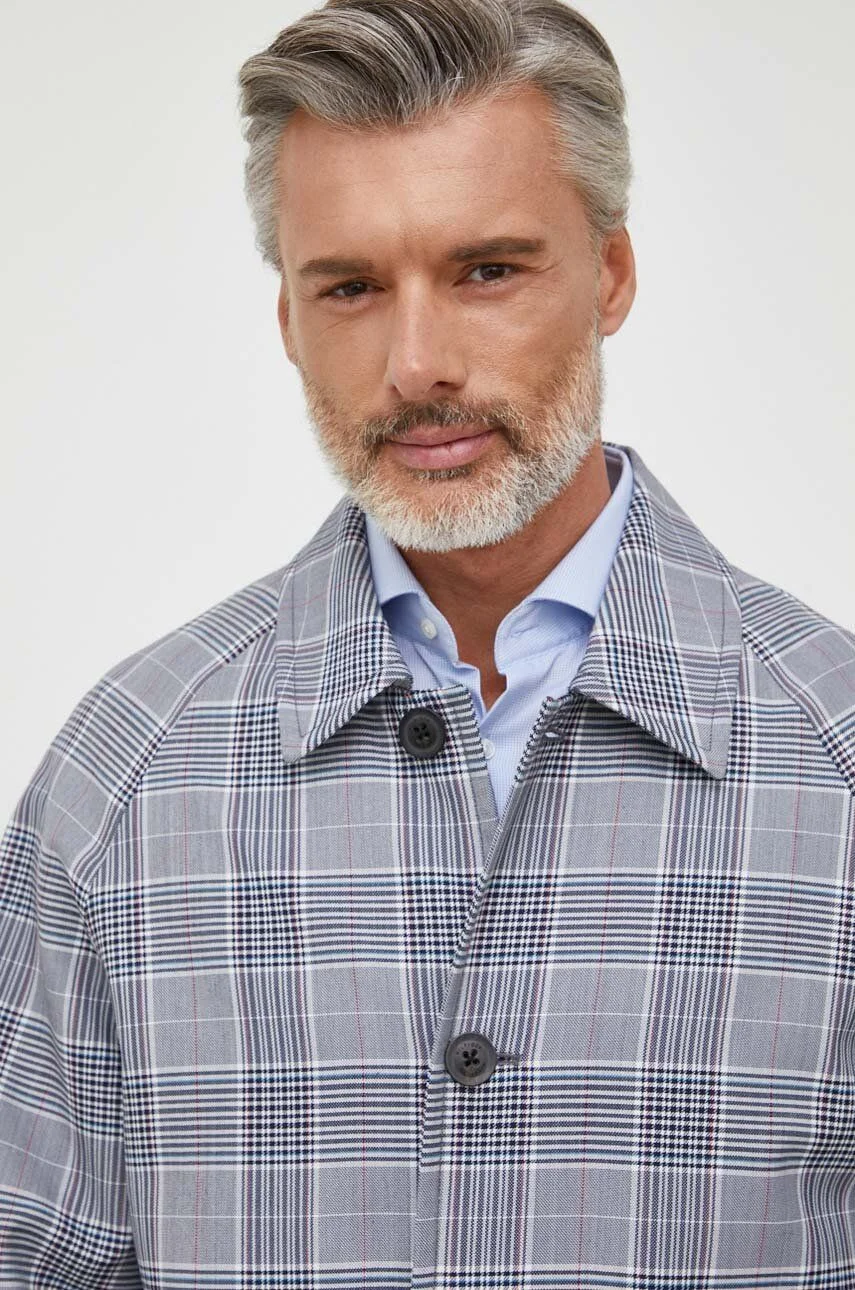 Tommy Hilfiger - DC CHECK CARCOAT Tommy Hilfiger - DC CHECK CARCOAT