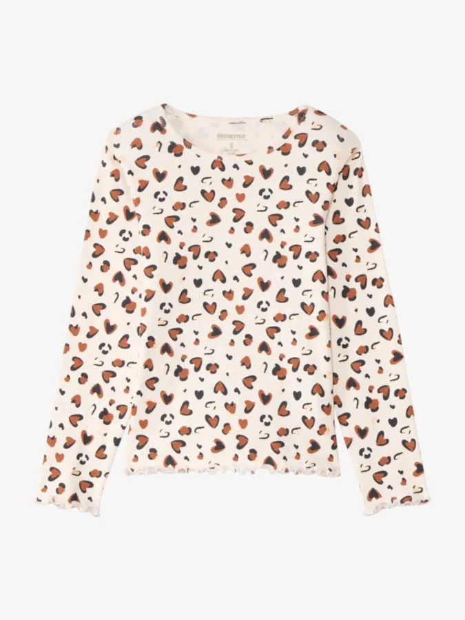 ORCHESTRA - T-SHIRT ML RIB AOP