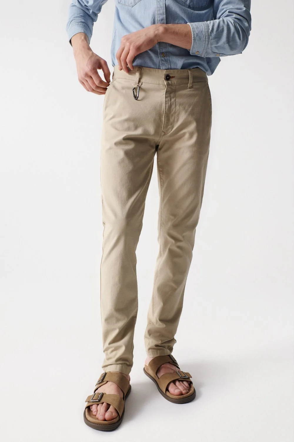 Salsa Jeans - SLIM BEIGE CHINO TROUSERS Salsa Jeans - SLIM BEIGE CHINO TROUSERS