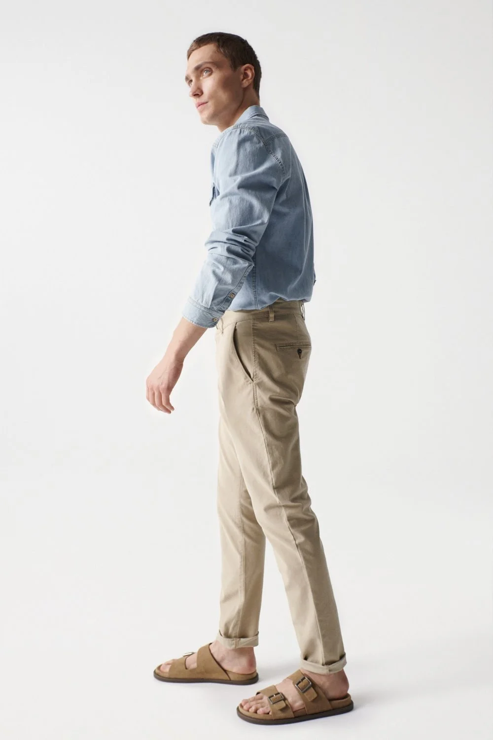 Salsa Jeans - SLIM BEIGE CHINO TROUSERS Salsa Jeans - SLIM BEIGE CHINO TROUSERS
