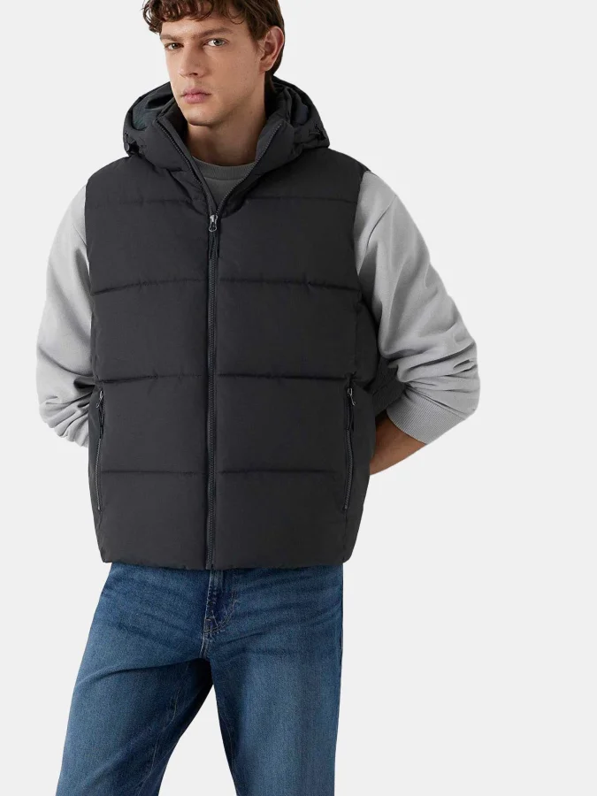 Mavi - HOODED VEST 2