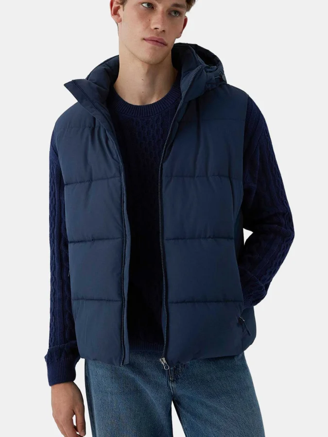 Mavi - HOODED VEST 2