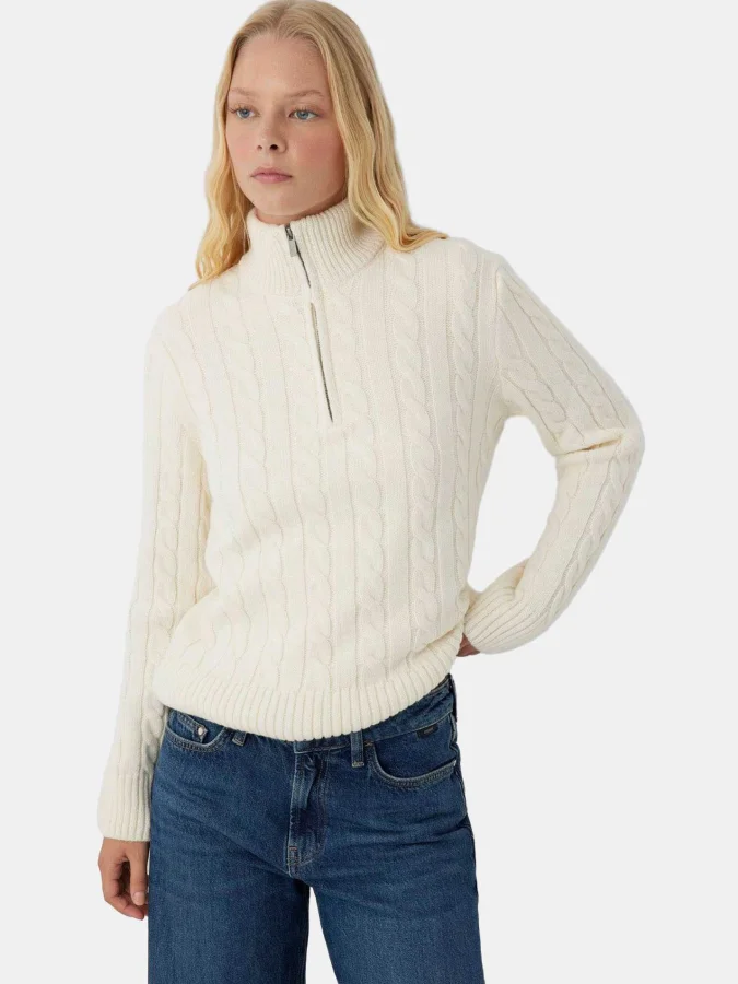 Mavi - HALF ZIP TRICOT