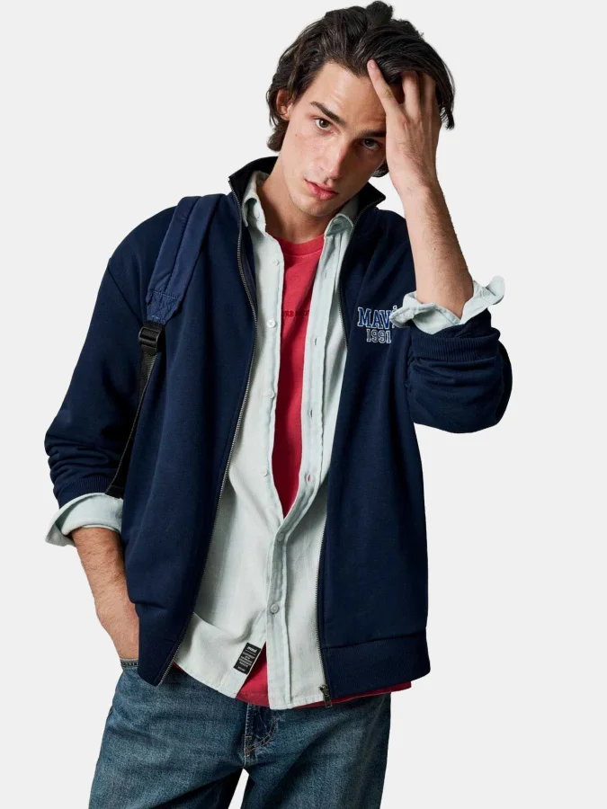 Mavi - MAVİ LOGO FULL ZIP...