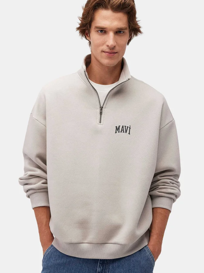 Mavi - HALF ZIP SWEATSHIRT 2