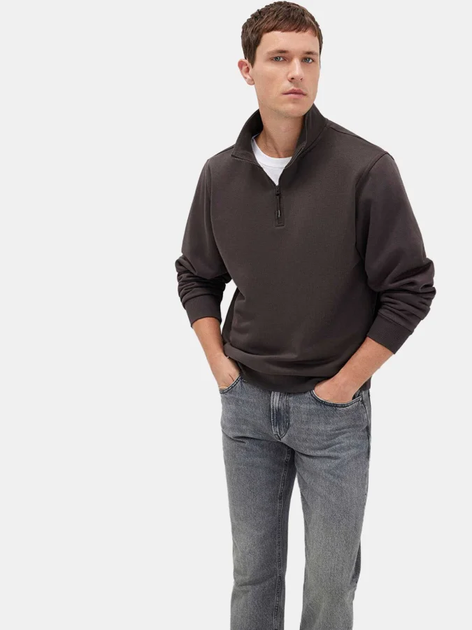 Mavi - HALF ZIP SWEATSHIRT 2