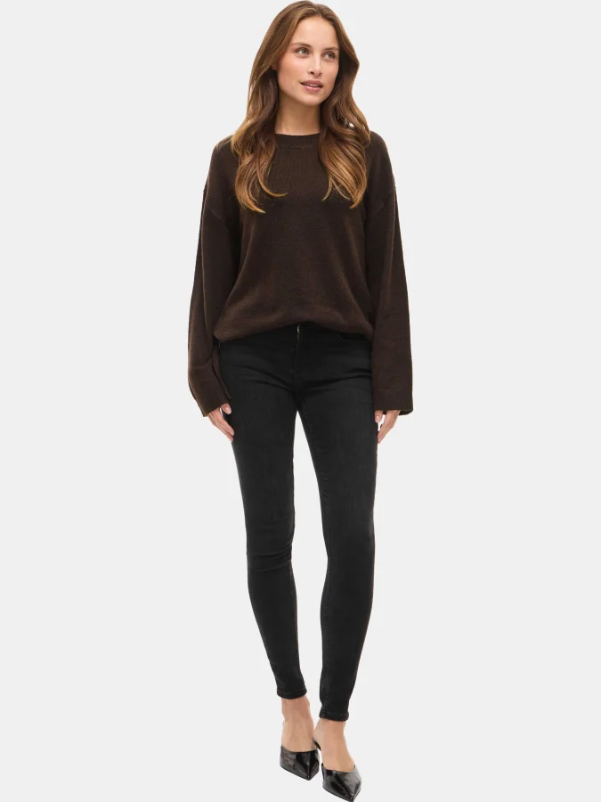 VILA - VILIGA L/S O-NECK...