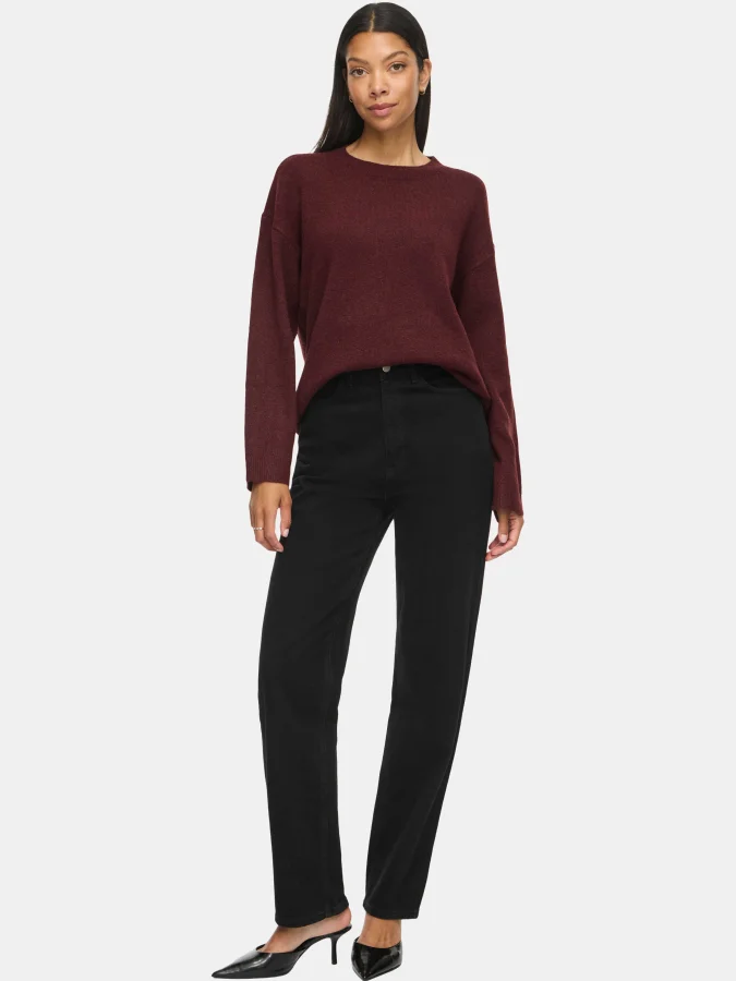 VILA - VILIGA L/S O-NECK...