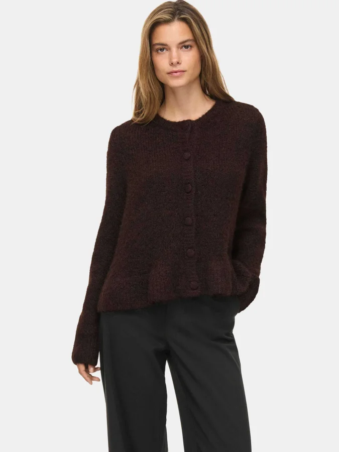 VILA - VIBOWS L/S FLOUNCE...