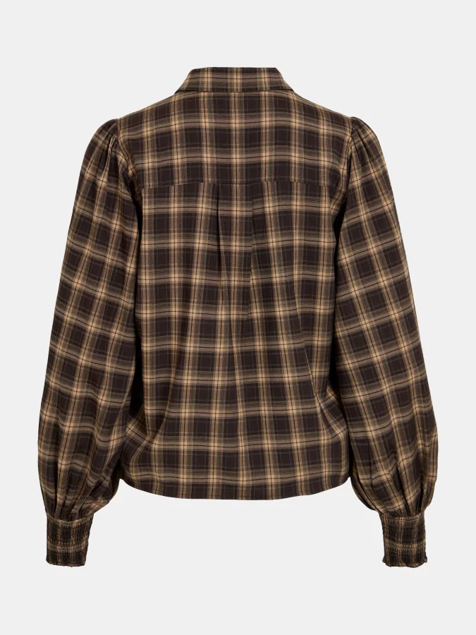 VILA - VILENE CHECK L/S SHIRT 2