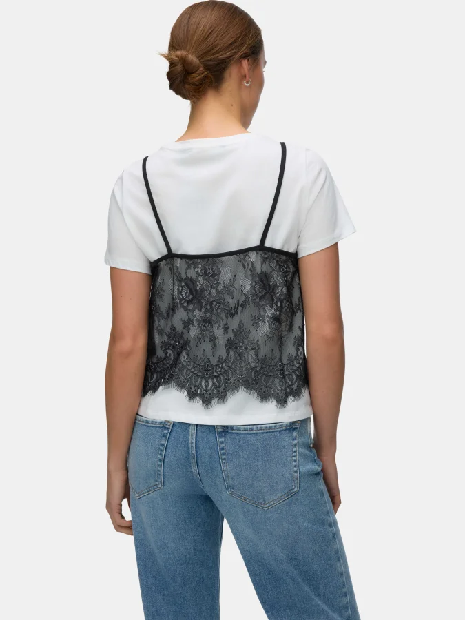 Vero Moda - VMCARLA SS LACE... 2
