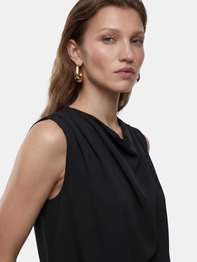 KOTON - Draped Neck Blouse 2
