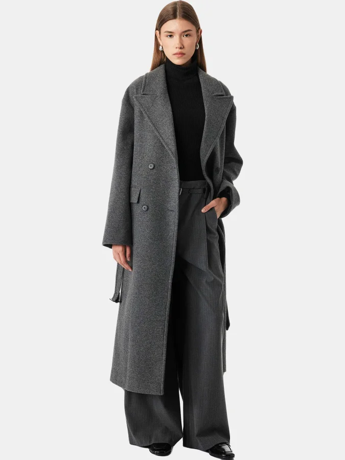 KOTON - Belted Overcoat 2