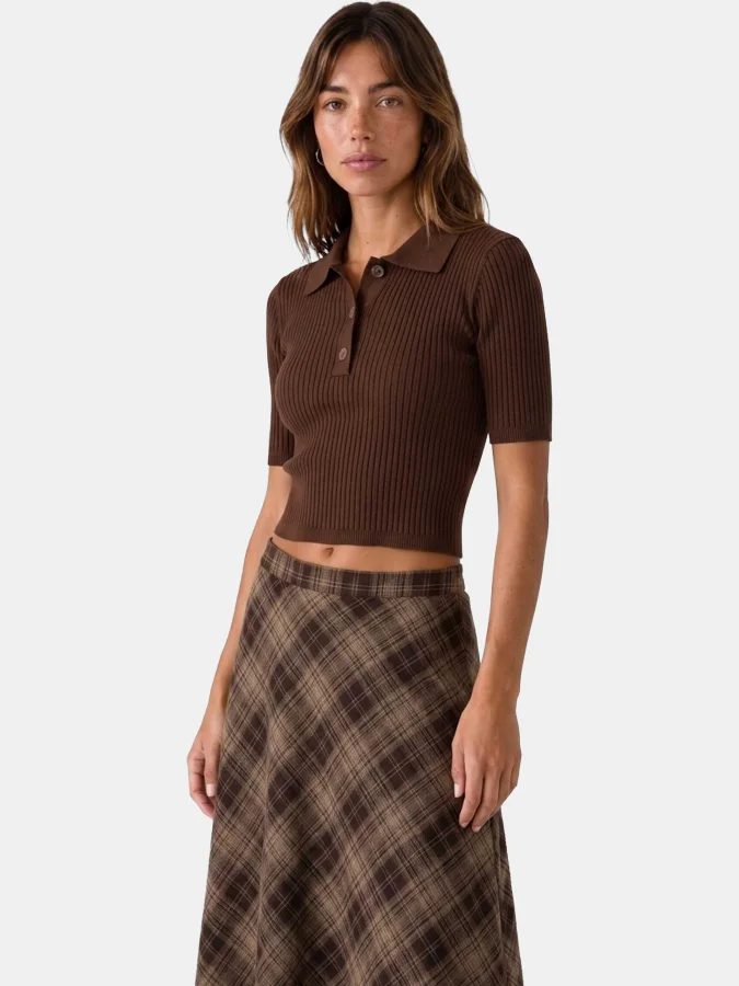 KOTON - Flared Checked Skirt 2