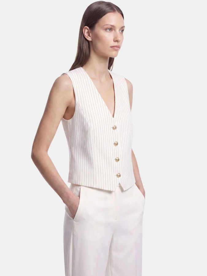 KOTON - Striped Blazer Vest 2