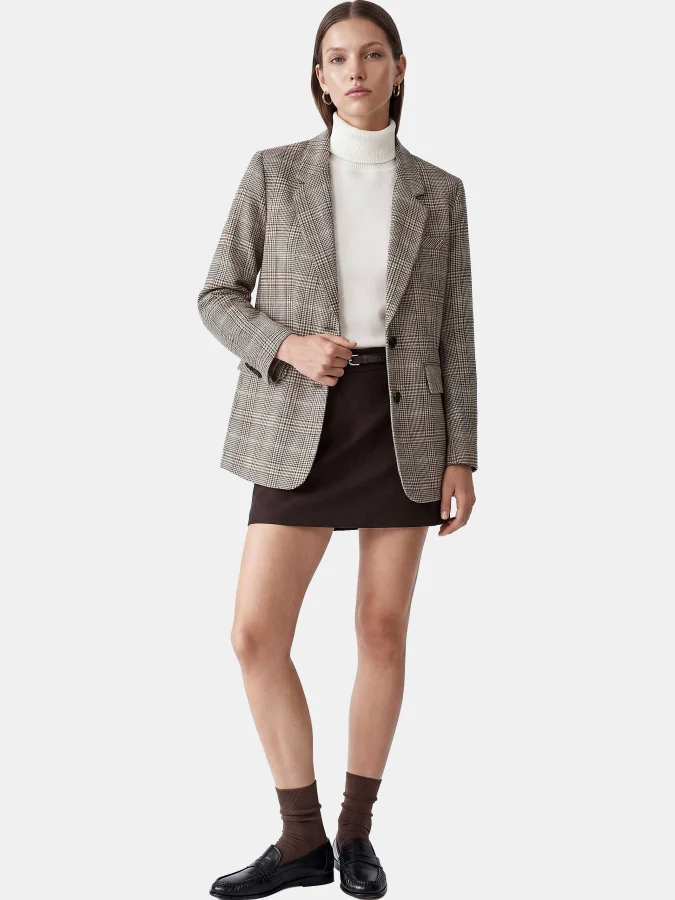 KOTON - Checked Blazer Jacket